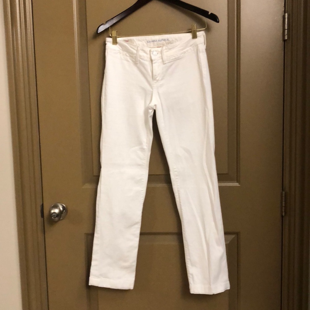 White jeans